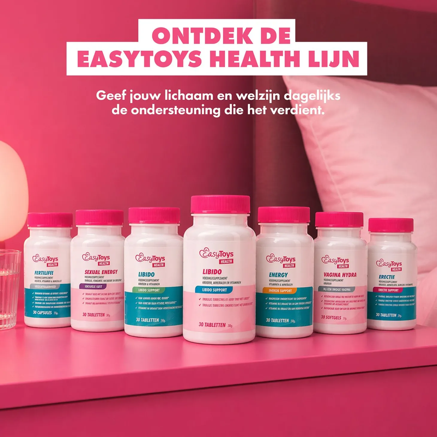 EasyToys Health - Libido Man - 30 Tabletten