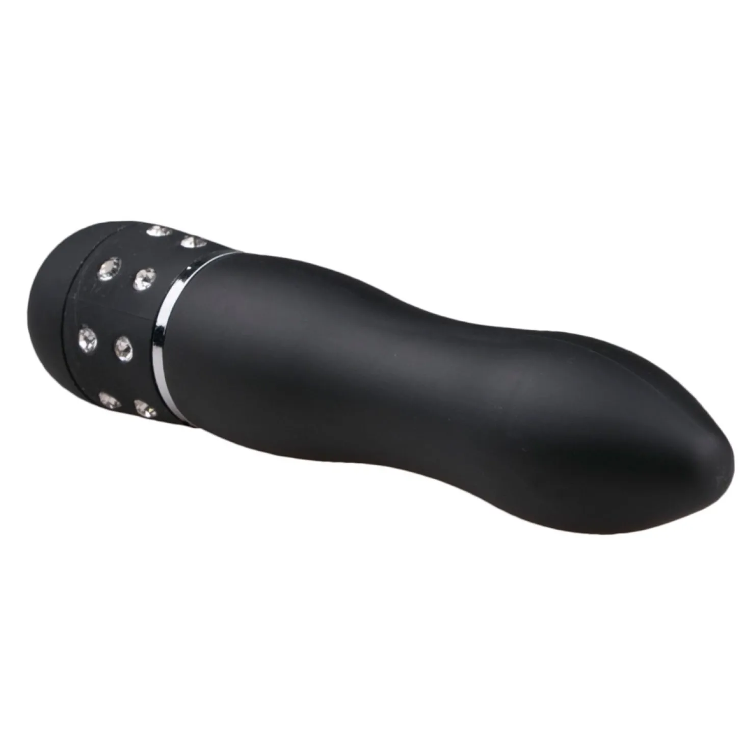 Easytoys Mini Vibrator Glad - Zwart