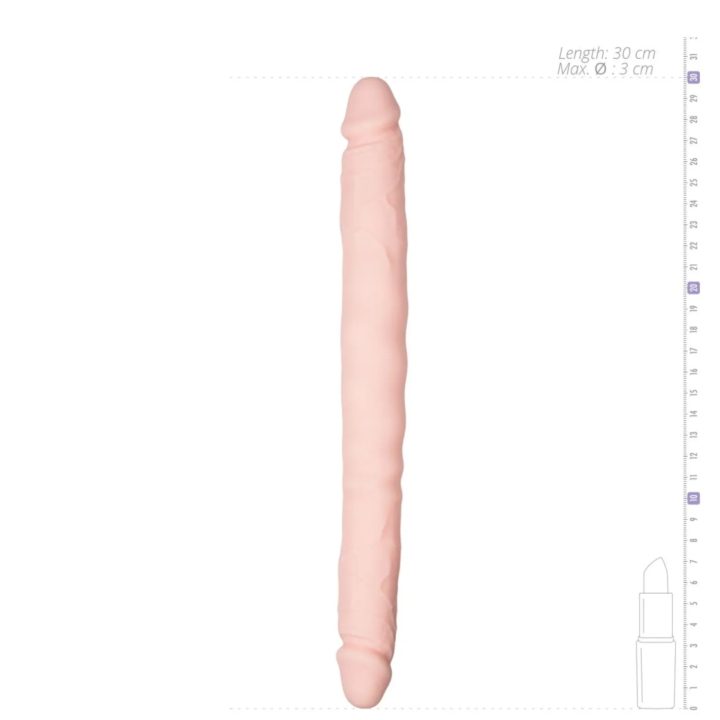 EasyToys Realistische Dubbele Dildo - 30 cm