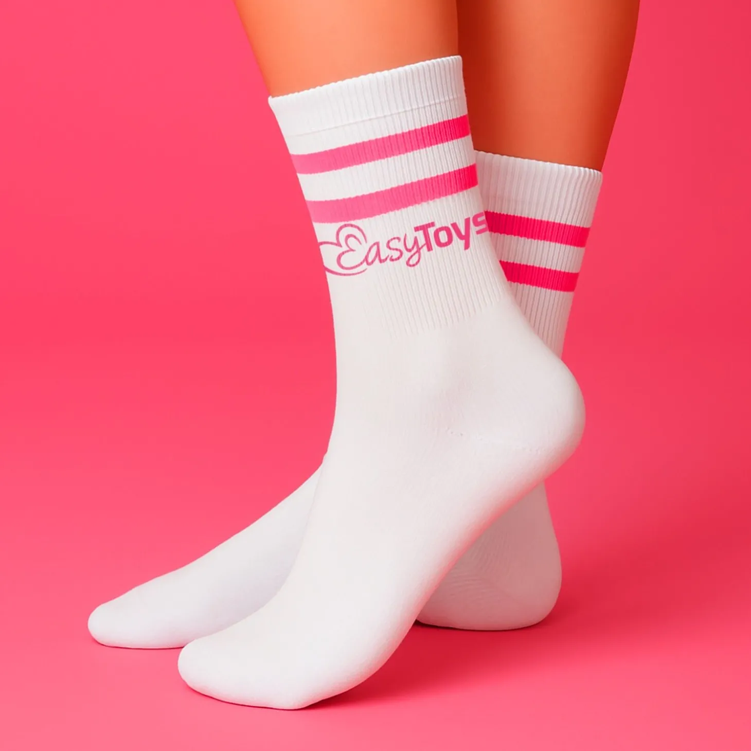 EasyToys Sportsokken - Wit