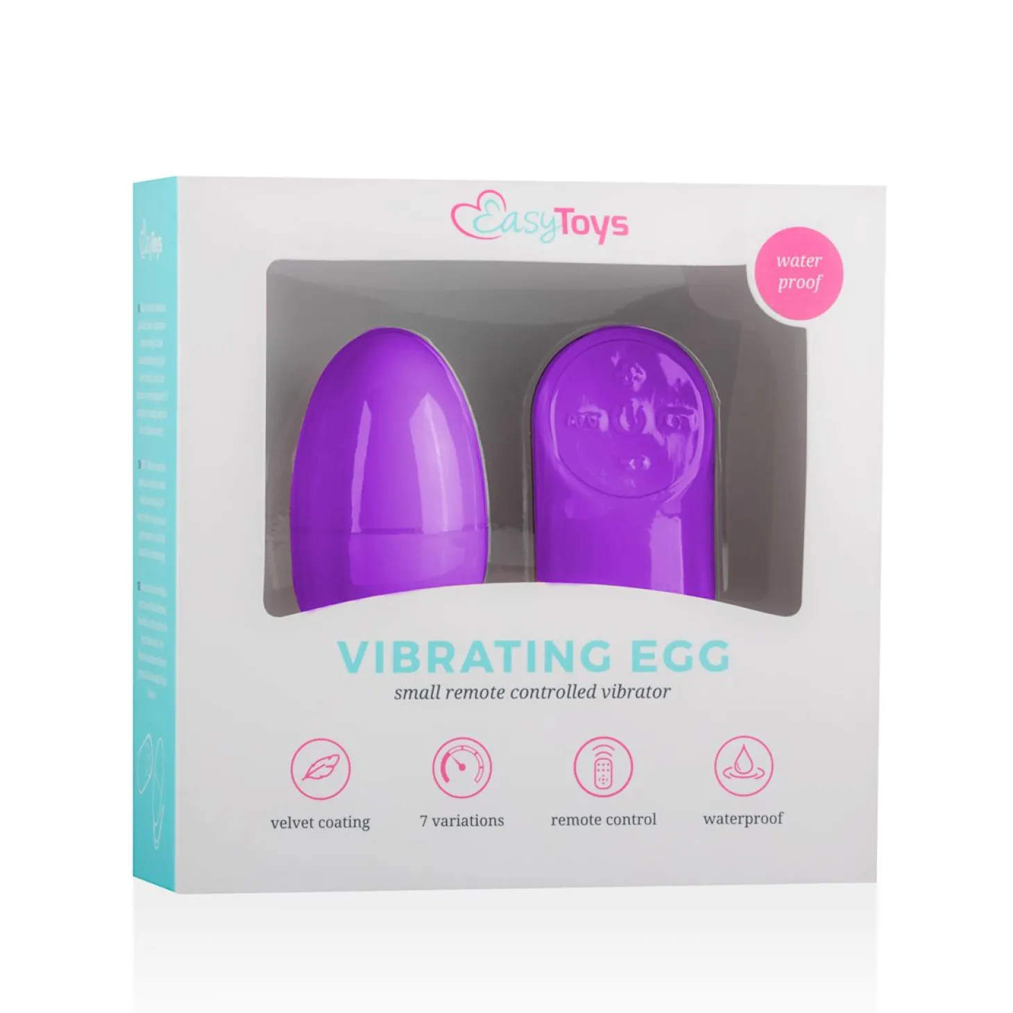 EasyToys - Vibratie Ei - Paars