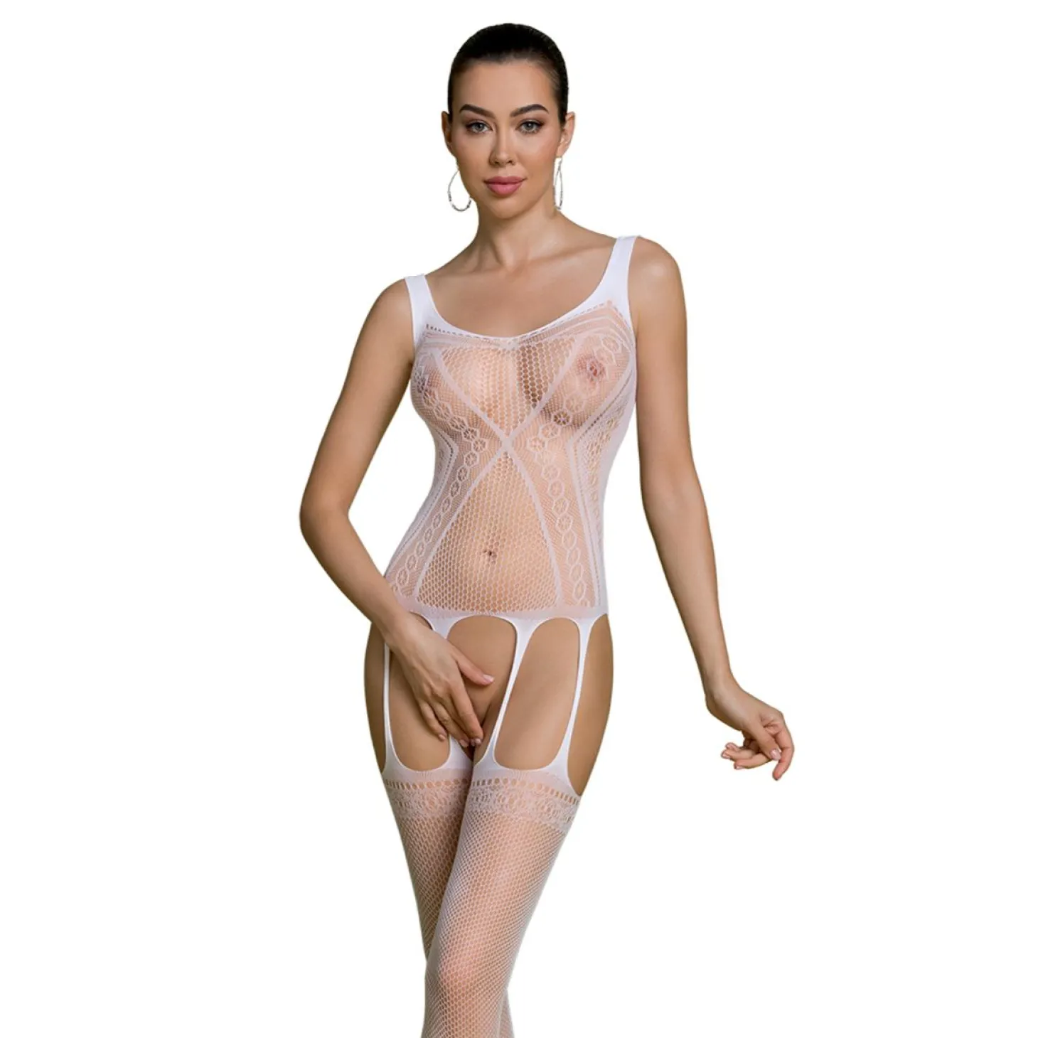 ECO Passion - BS007 Bodystocking - Wit