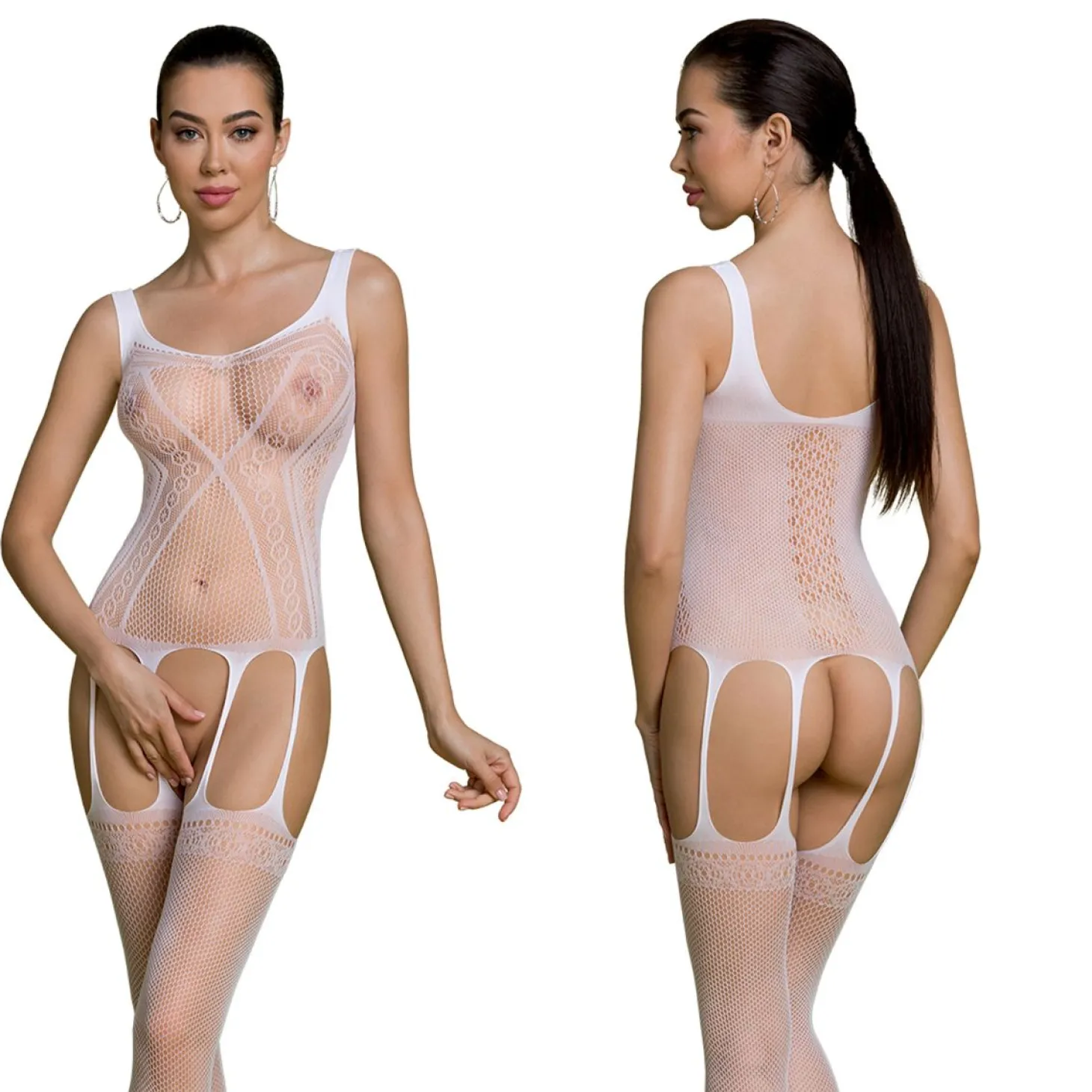 ECO Passion - BS007 Bodystocking - Wit