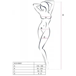 ECO Passion - BS007 Bodystocking - Wit