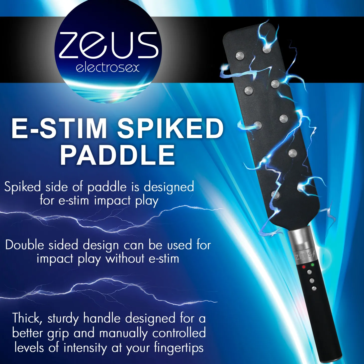E-Stim Spiked Paddle