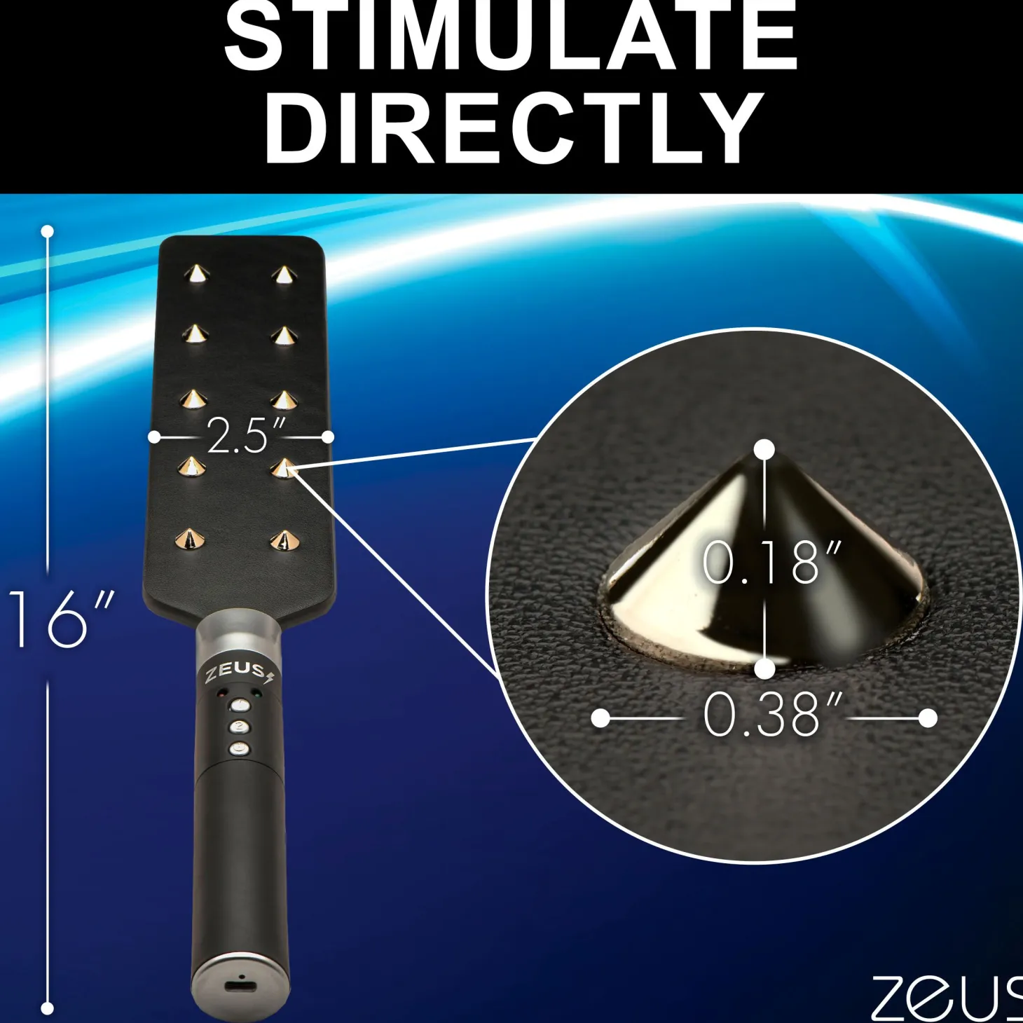 E-Stim Spiked Paddle
