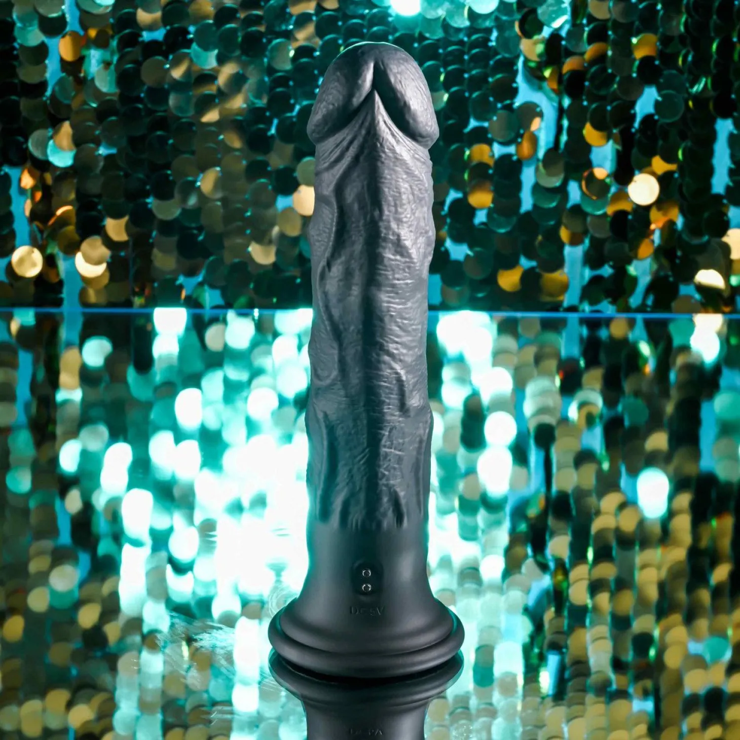 Evolved - Black Thunder Vibrerende Dildo - 25 cm
