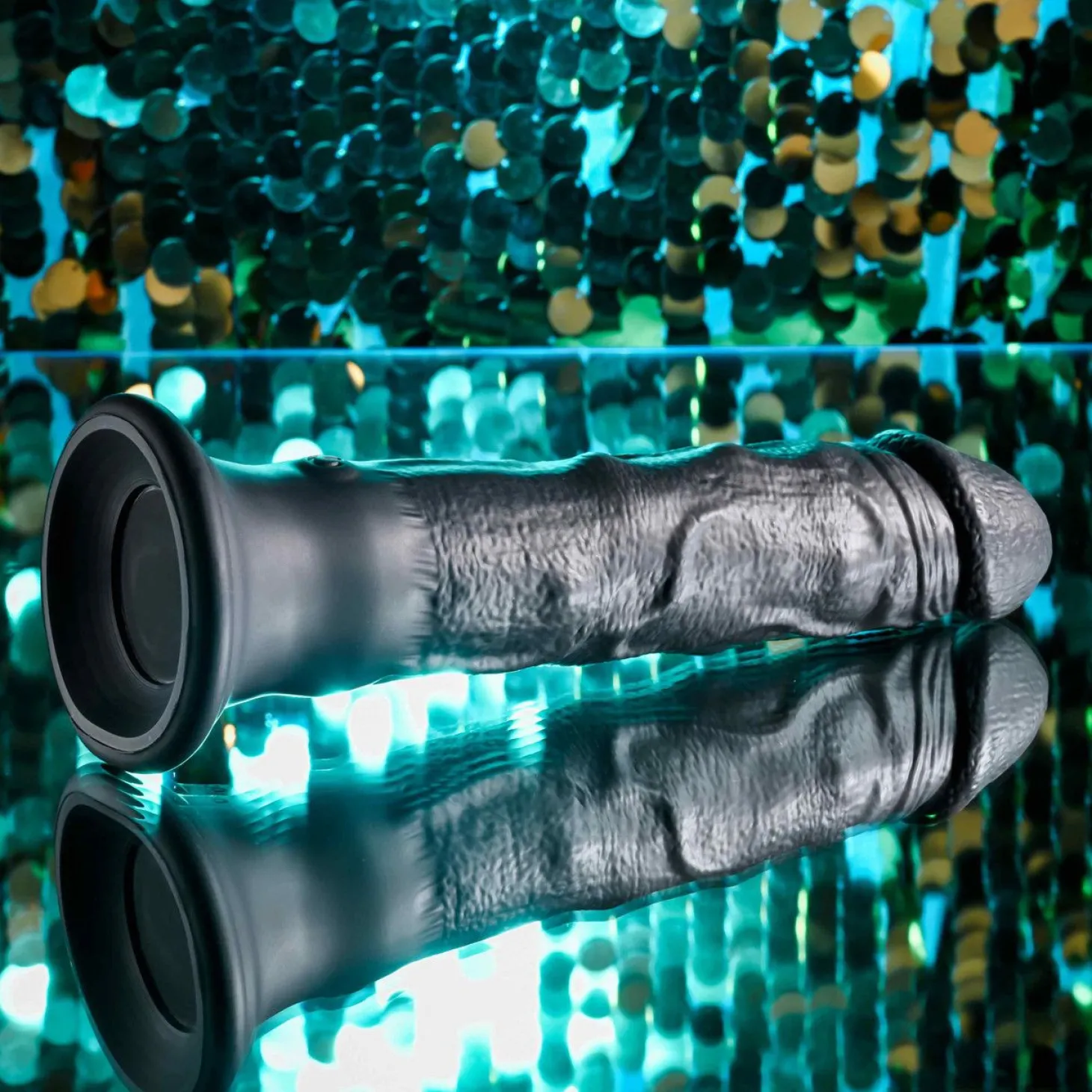 Evolved - Black Thunder Vibrerende Dildo - 25 cm