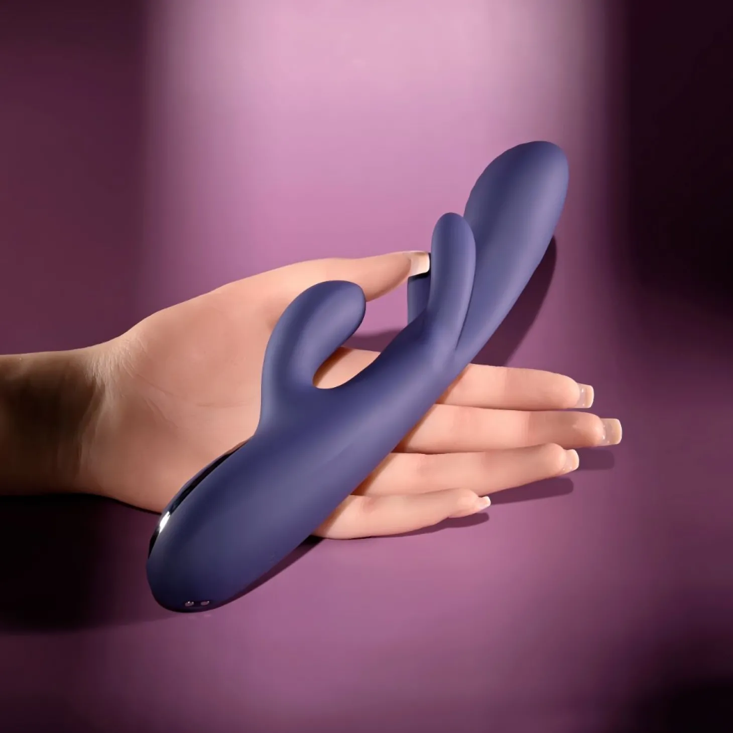Evolved - Bow Down Rabbit Vibrator - Paars