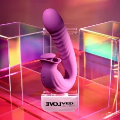 Evolved - Deep Ecstasy Rabbit Vibrator - Magenta