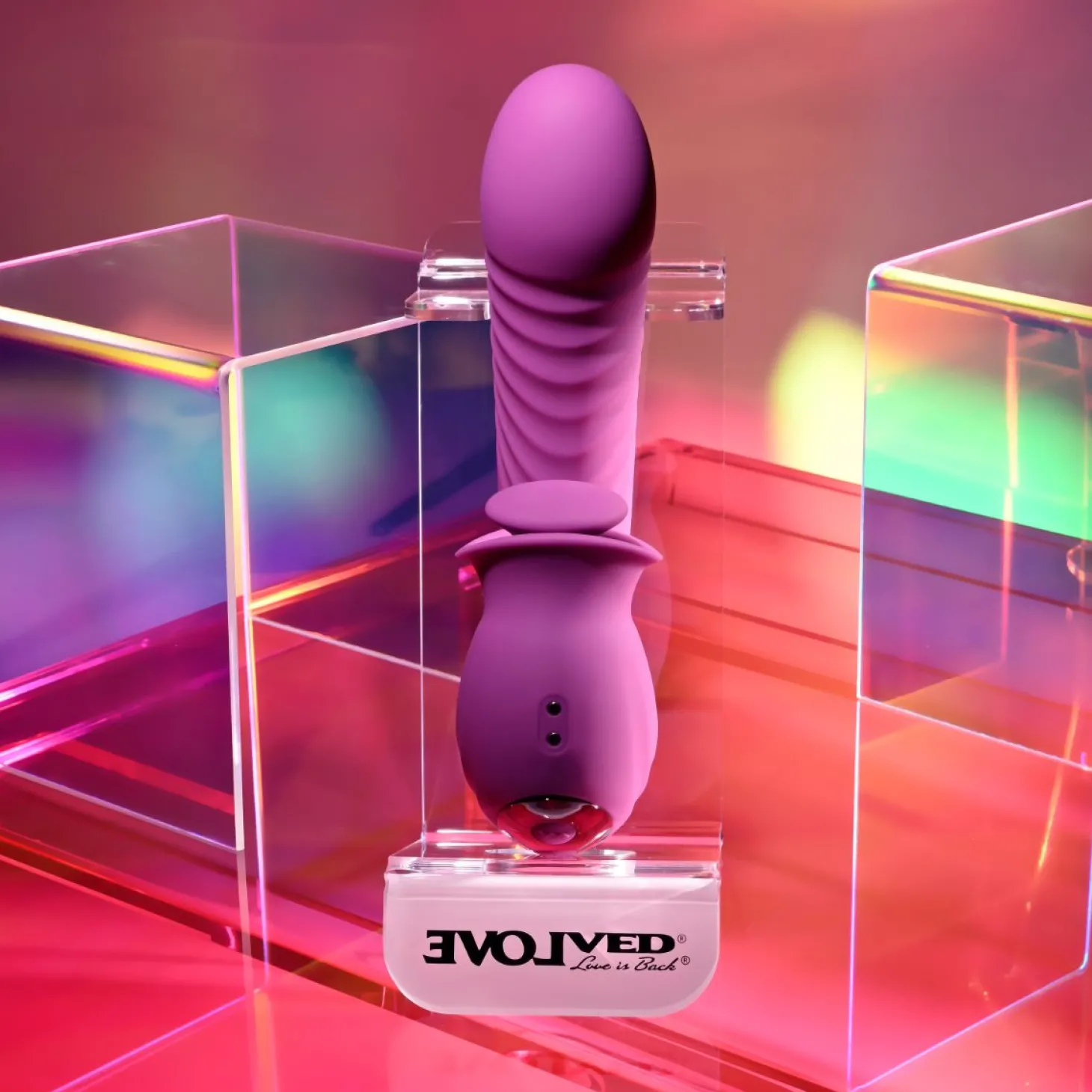 Evolved - Deep Ecstasy Rabbit Vibrator - Magenta
