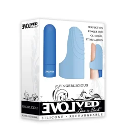 Evolved - Fingerlicious Vinger Vibrator - Blauw