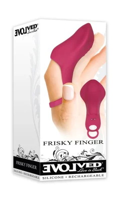 Evolved - Frisky Vinger Vibrator - Roze