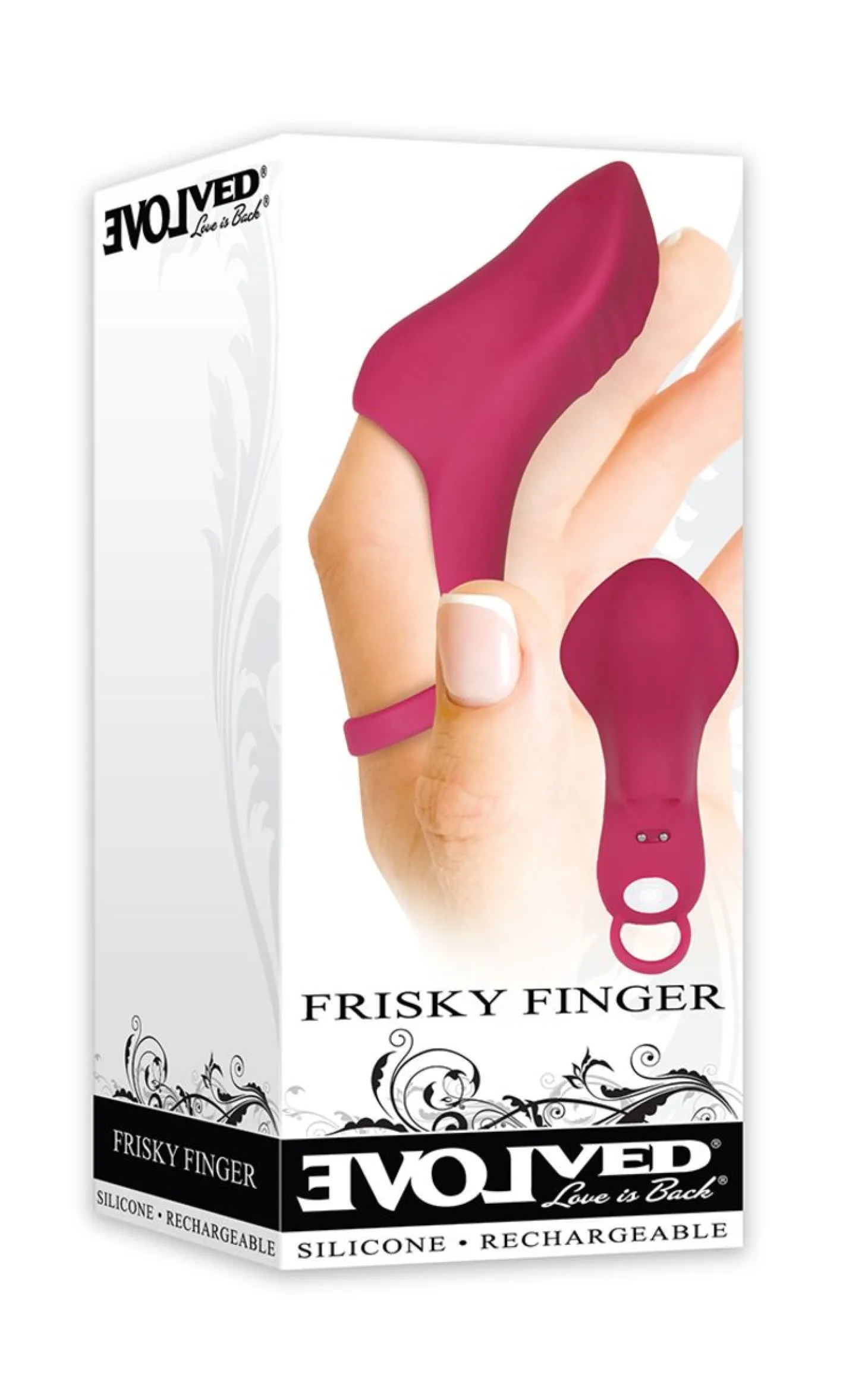 Evolved - Frisky Vinger Vibrator - Roze