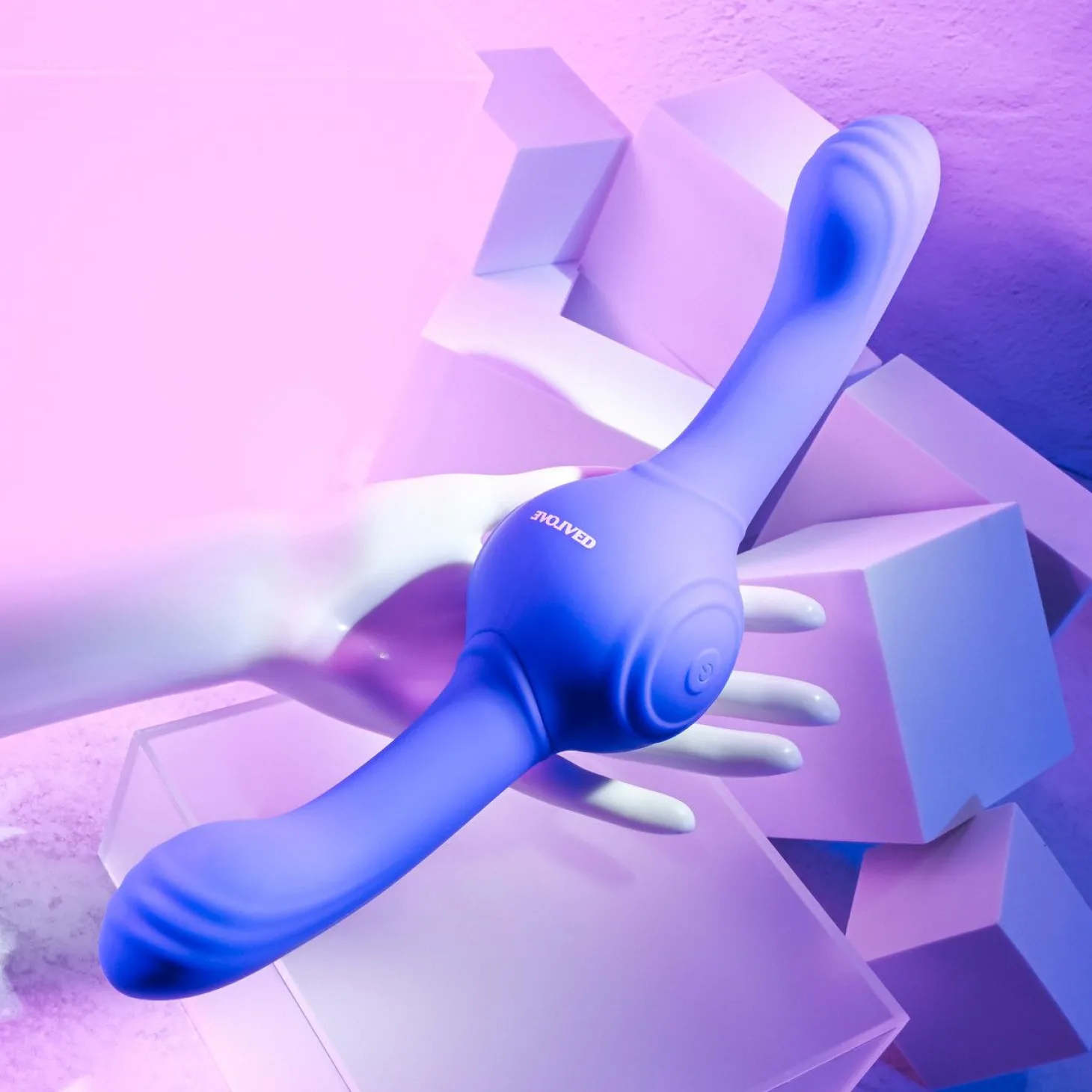 Evolved - Our Gyro Vibe Dual End Vibrator - Paars