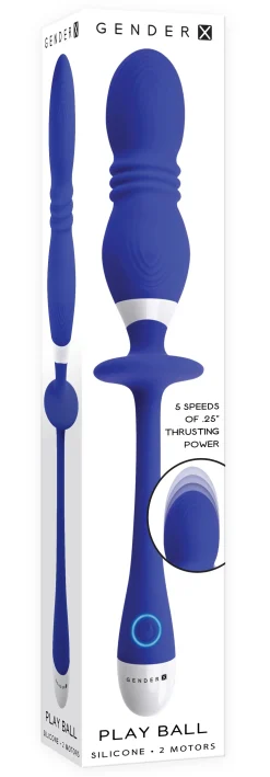 Evolved - Play Ball Vibrator - Blauw