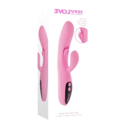 Evolved - Push The Button Vibrator - Roze