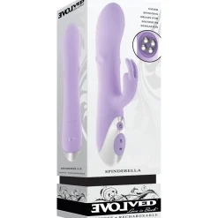 Evolved - Spinderella Rabbit Vibrator - Roze