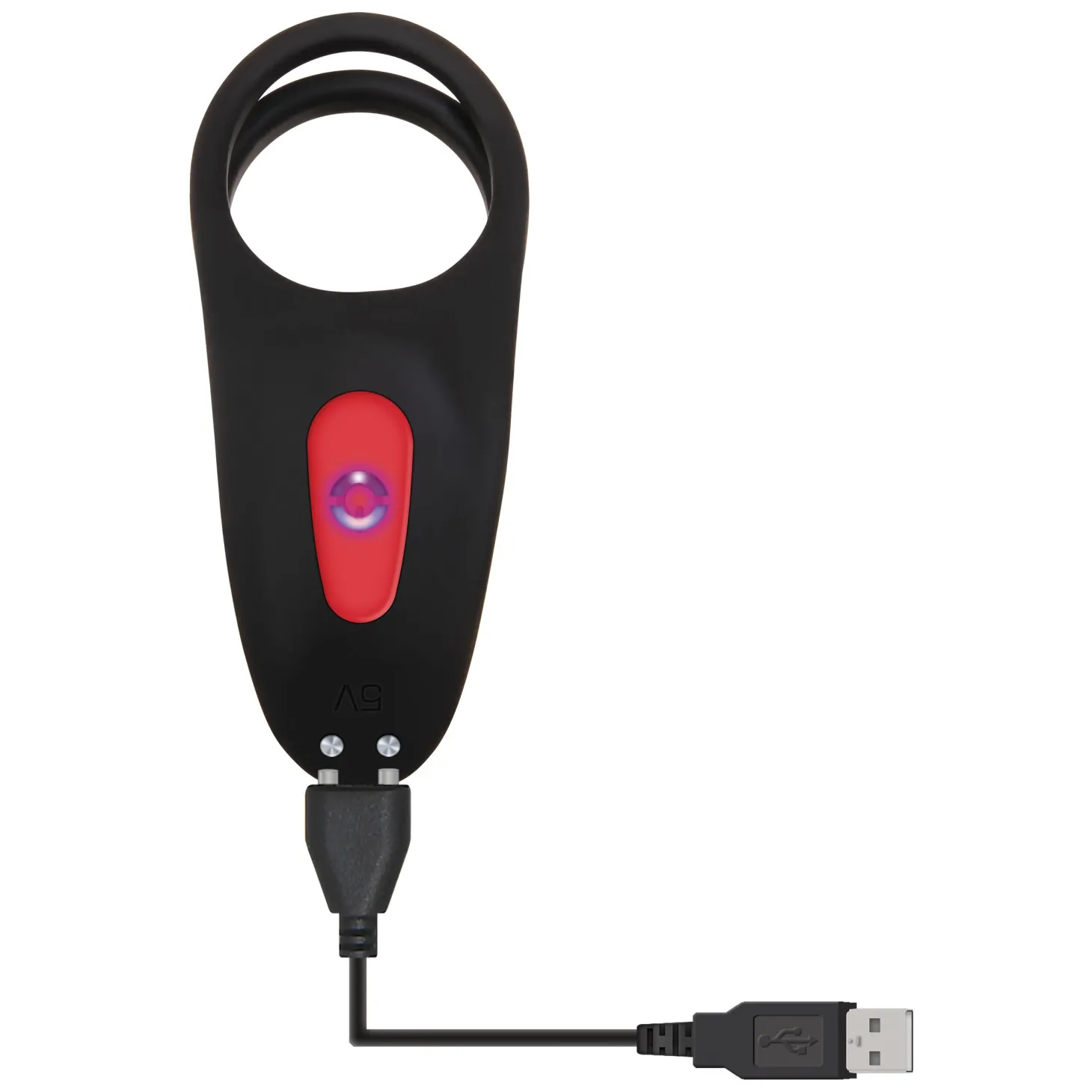 Evolved - Vibrating Penis Verlenger - Zwart