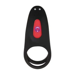 Evolved - Vibrating Penis Verlenger - Zwart