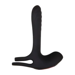 Evolved - Vibrating Penis Verlenger - Zwart