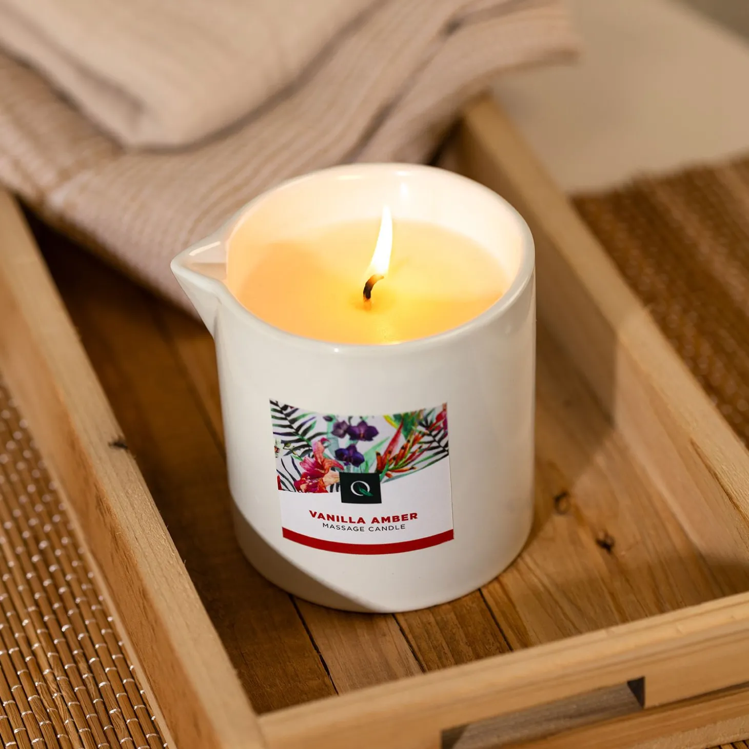 Exotiq Massagekaars Vanille Amber - 200g