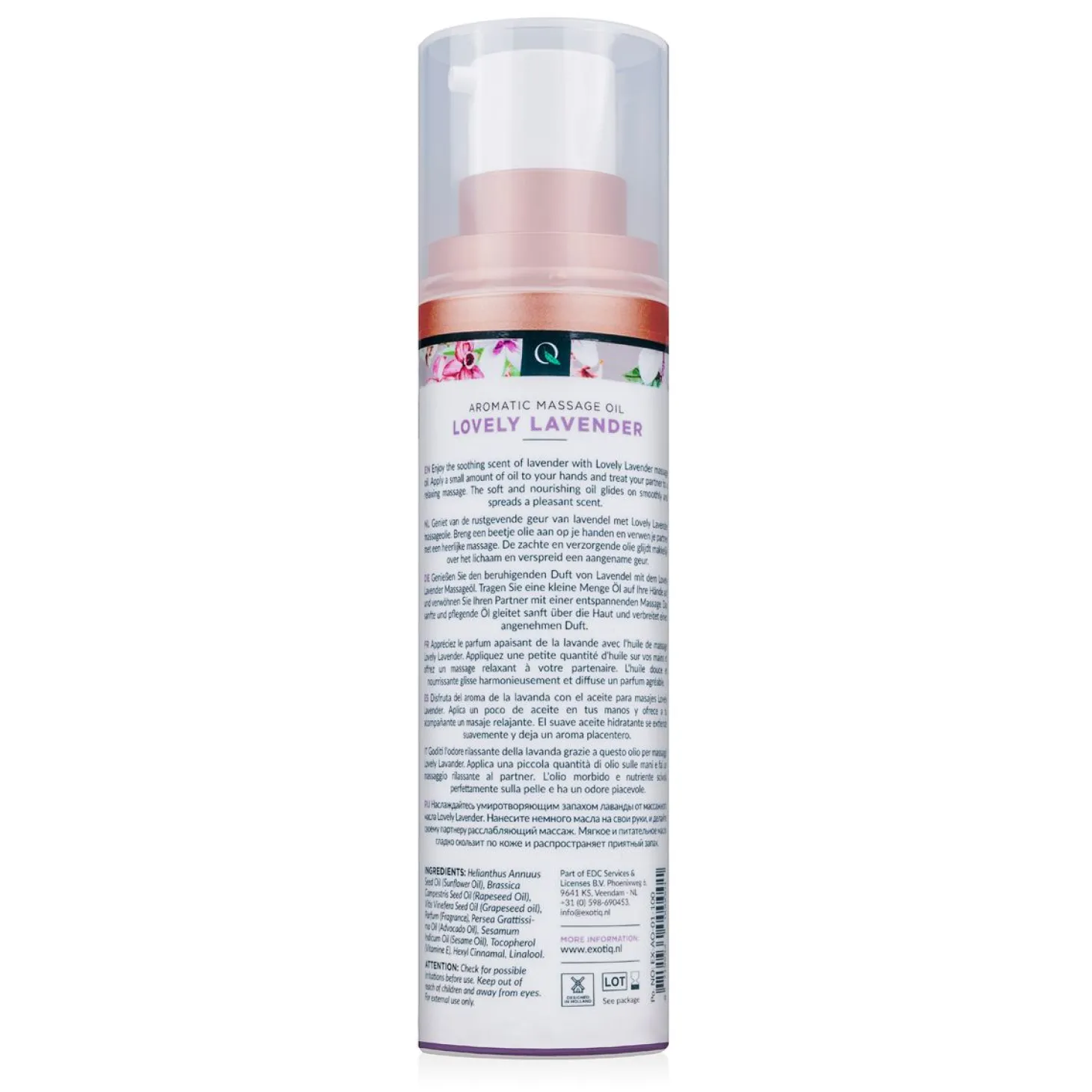 Exotiq Massageolie Lovely Lavender - 100 ml