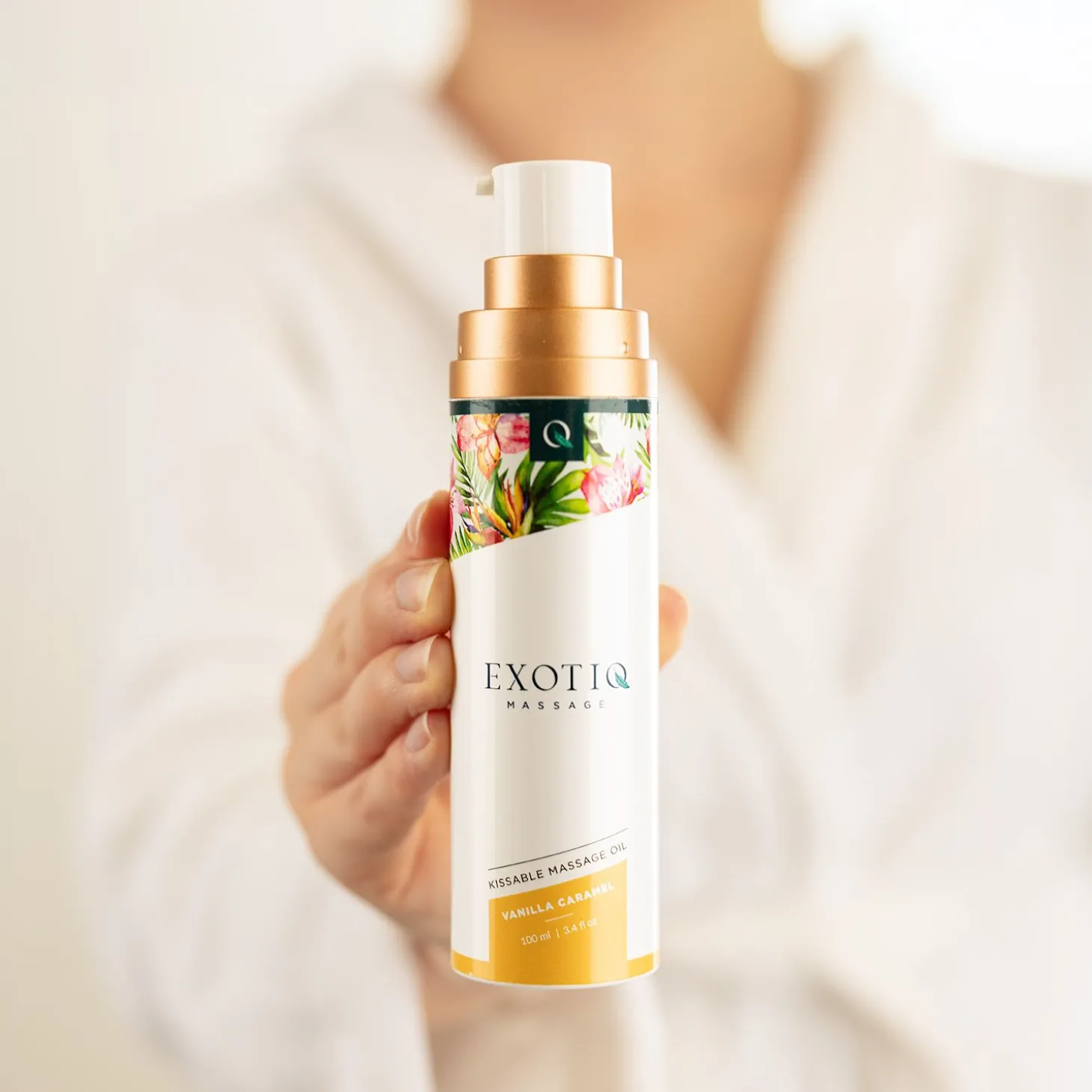Exotiq Massageolie Vanilla Caramel - 100 ml