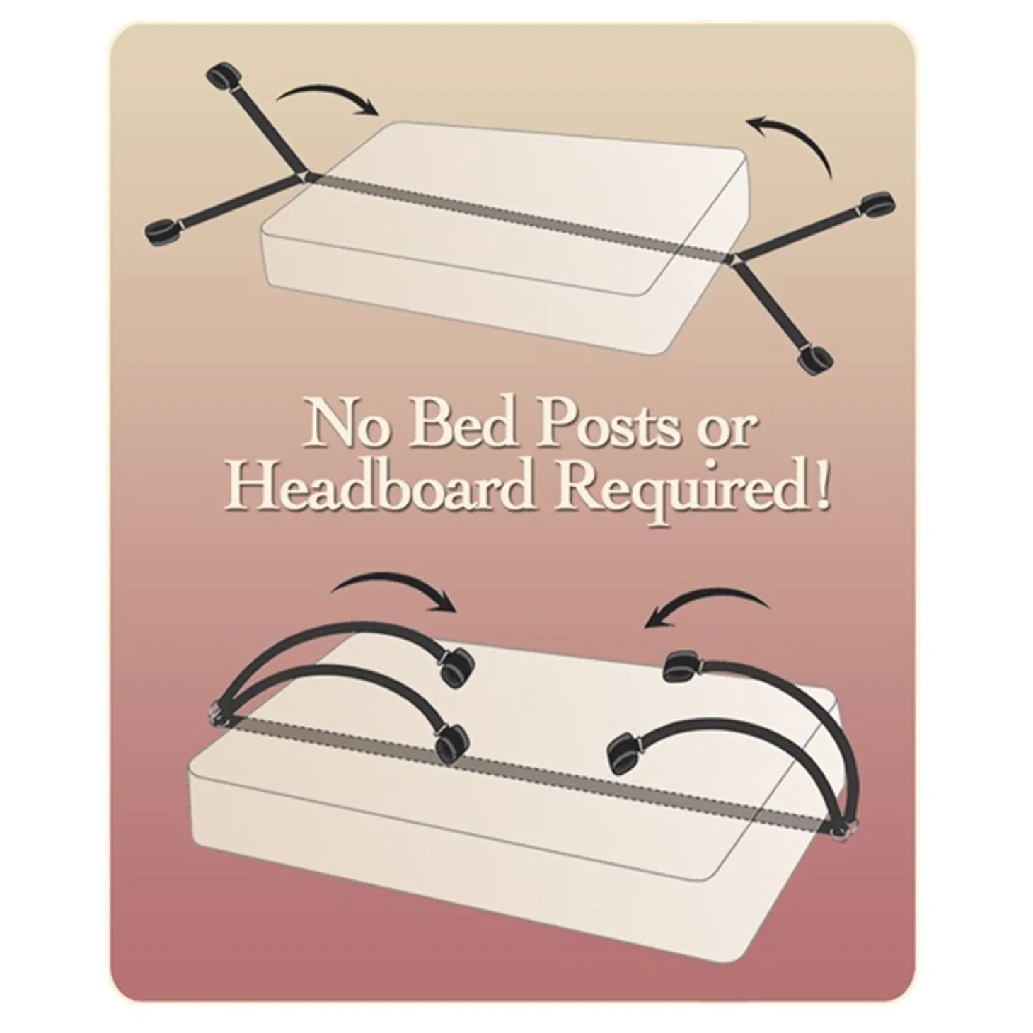 Fetish Fantasy Bed Restraint Bondage Kit