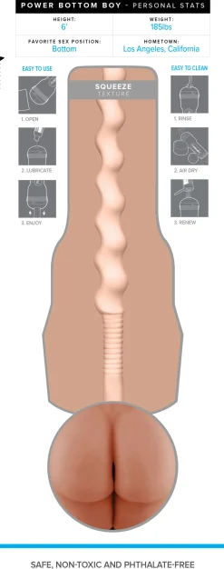 Fleshlight - Fleshjack Fantasy Power Bottom Boy