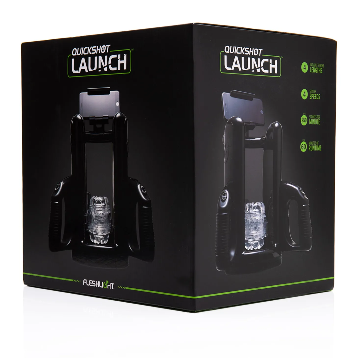 FLESHLIGHT - QUICKSHOT LAUNCH Black