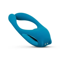 Flexibele Koppel Vibrator - Blauw