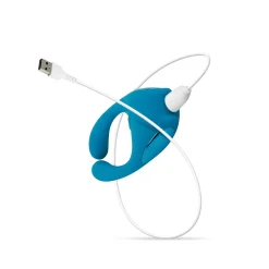 Flexibele Koppel Vibrator - Blauw