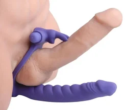 Frisky - Double Delight Vibrerende Penisring Met Vibrator