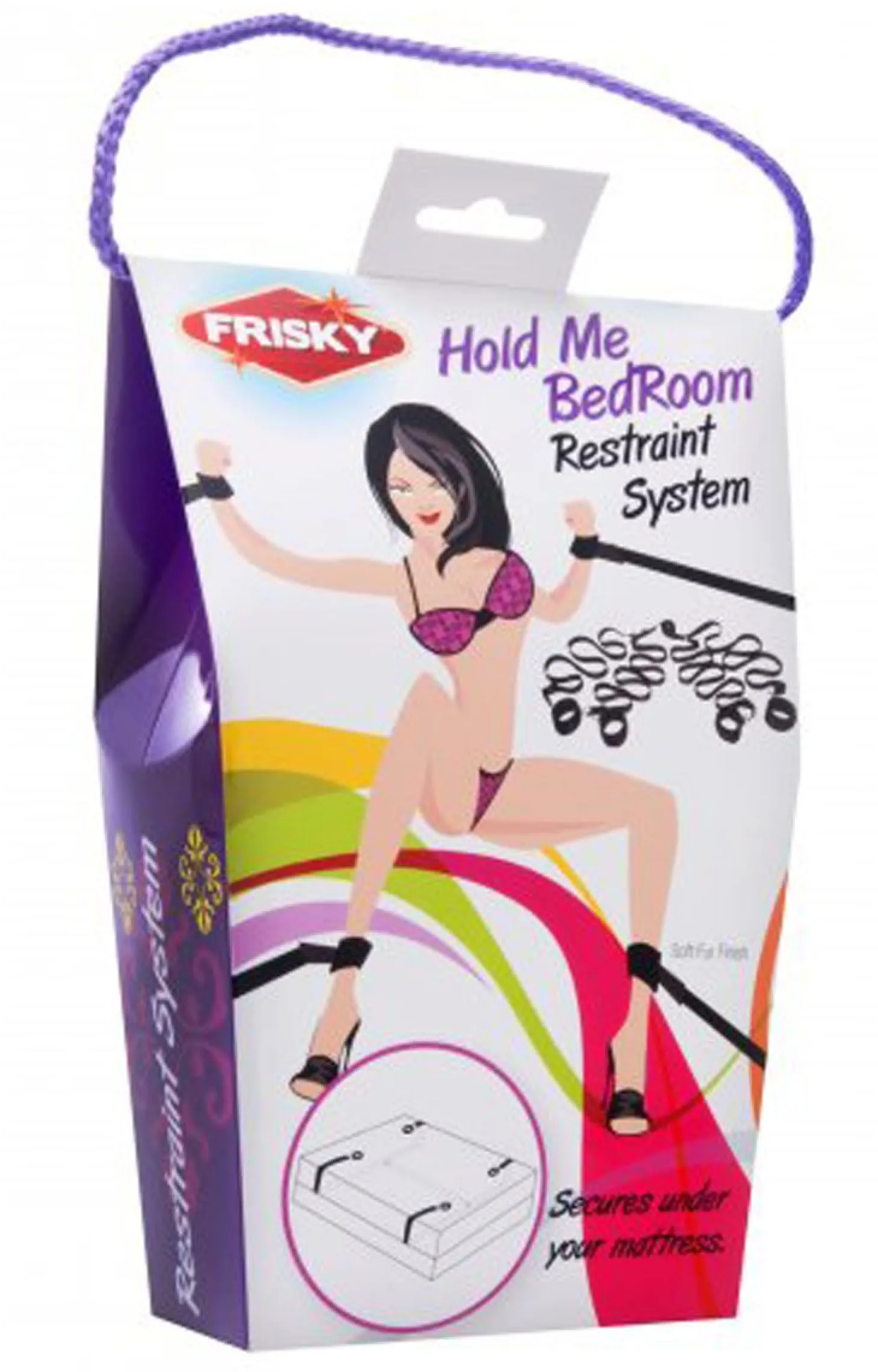 Frisky - Hold Me Bed Bondage Set - Zwart