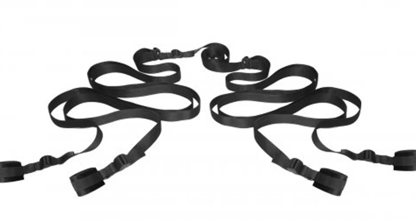 Frisky - Hold Me Bed Bondage Set - Zwart