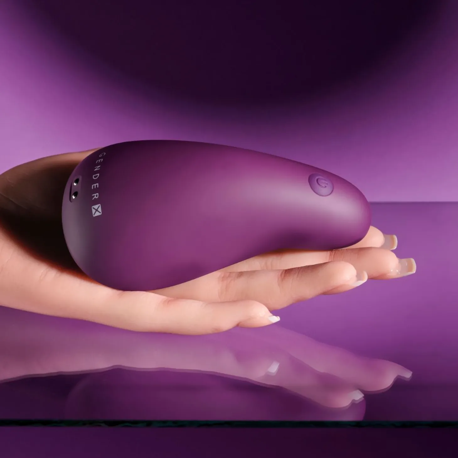 Gender X - BJ Buddy Vibrator - Burgundy