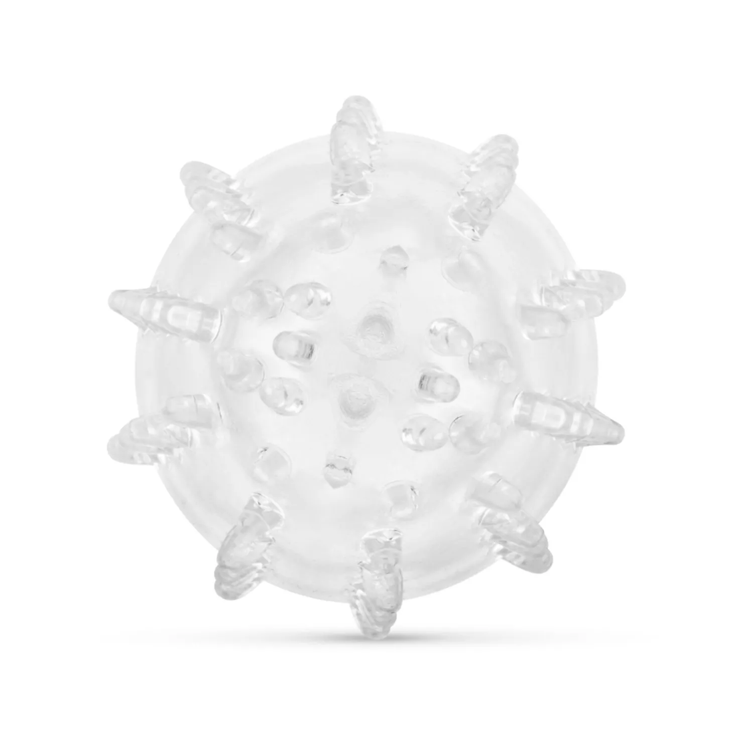 Genopte Penis Sleeve - Transparant
