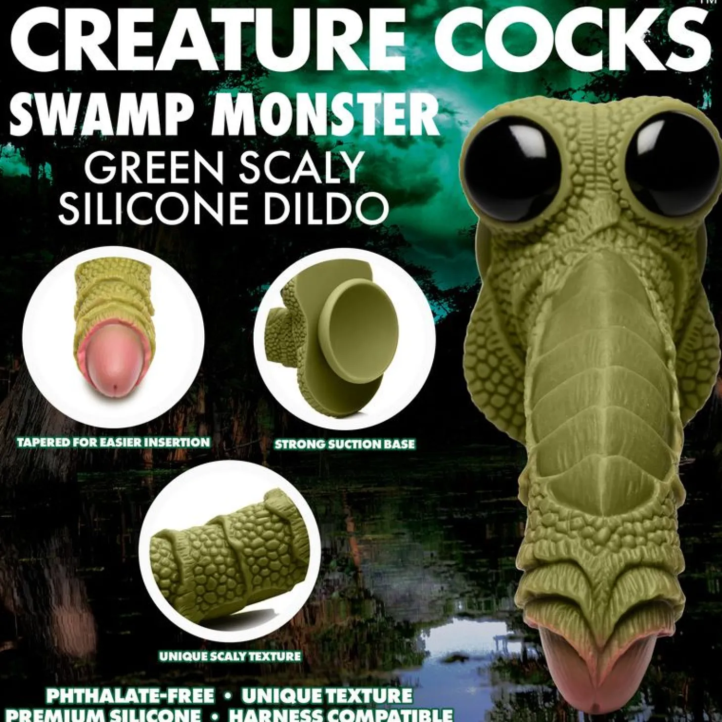 Geschubd Moeras Monster Dildo