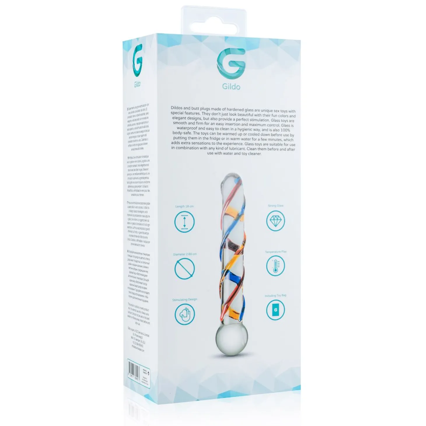 Gildo - Glazen Dildo No. 10 - 18 cm