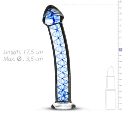 Gildo - Glazen G-Spot/Prostaat Dildo No. 4 - 17,5 cm