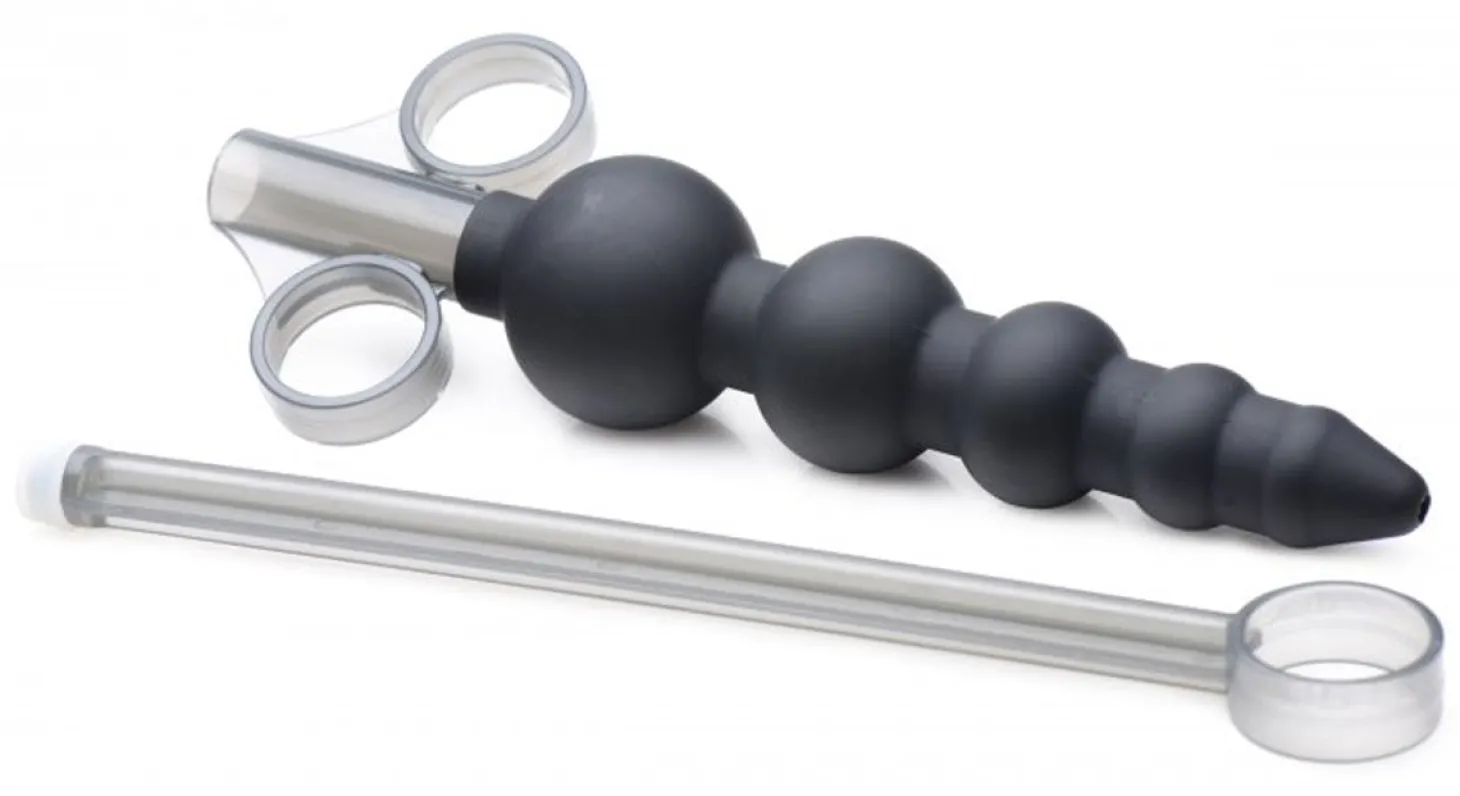 Glijmiddel Launcher met Oplopende Anal Beads