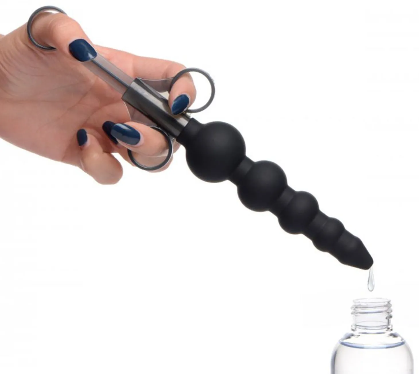 Glijmiddel Launcher met Oplopende Anal Beads