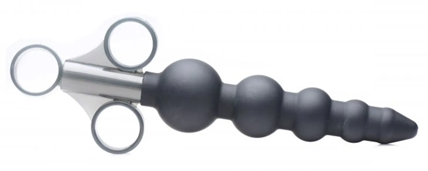 Glijmiddel Launcher met Oplopende Anal Beads