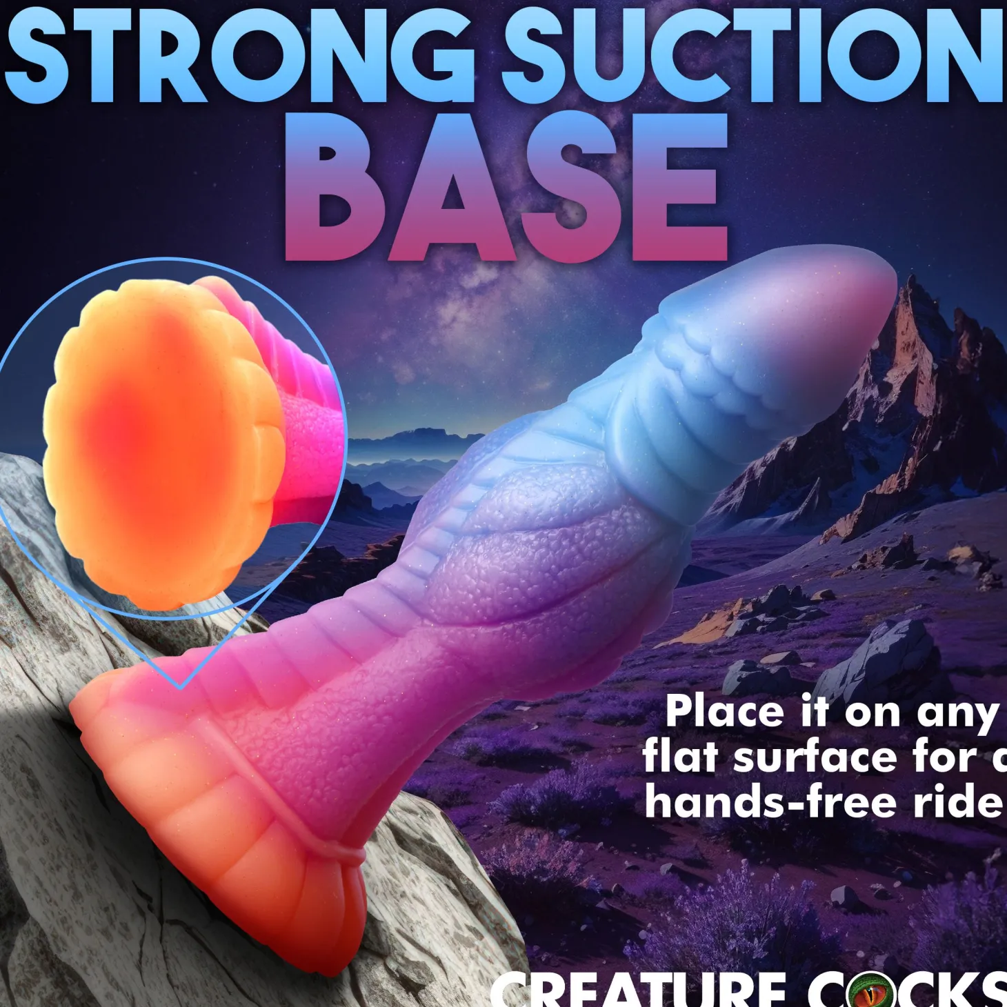 Glow-In-The-Dark Alien Dildo