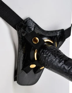 Gold Designer Strap-On