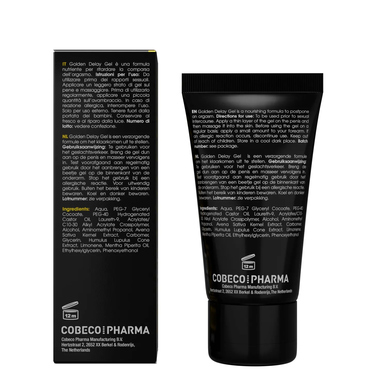 Golden Delay Gel - 50 ml