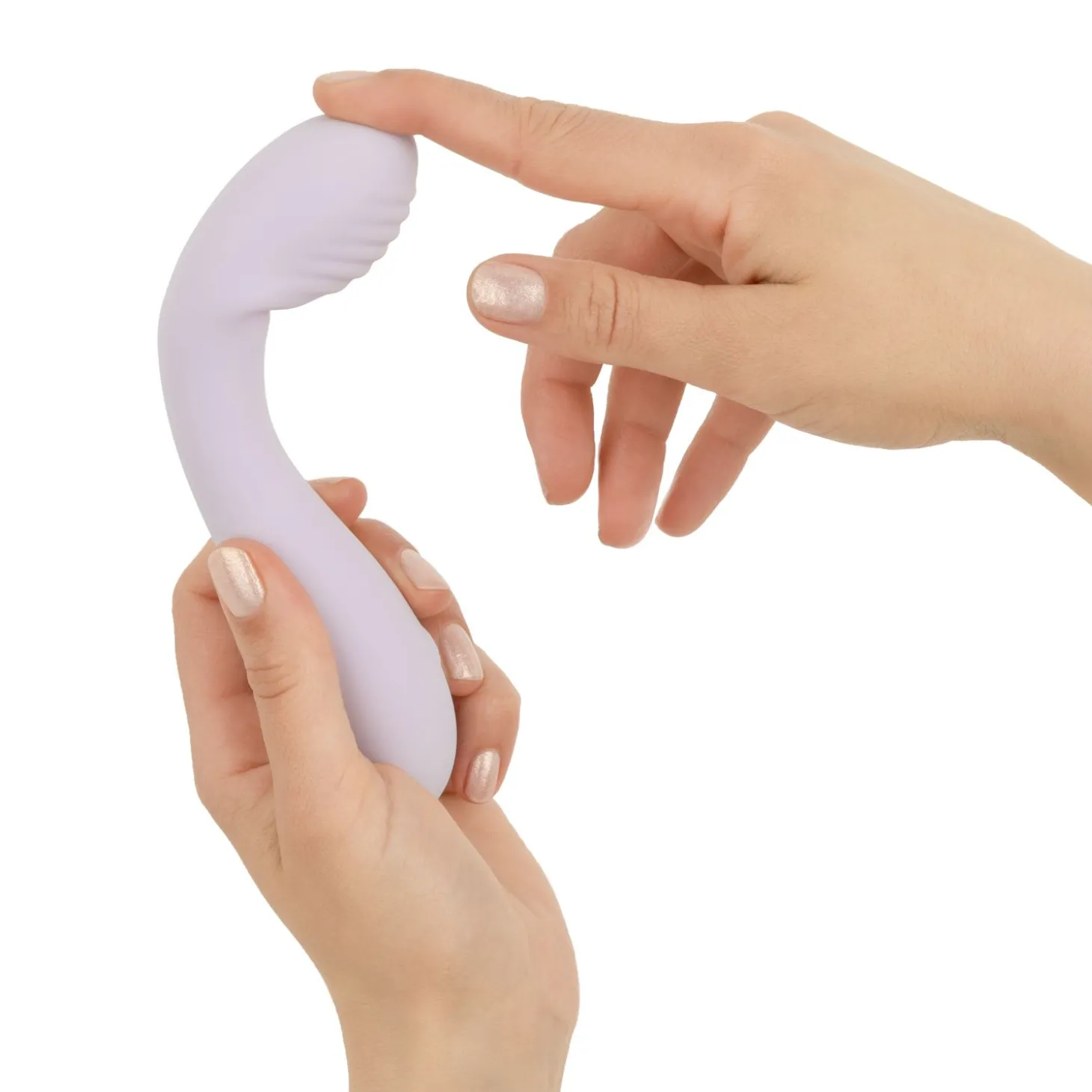 Good Vibes Only - G-spot Vibrator - Soft Silicone - Paars