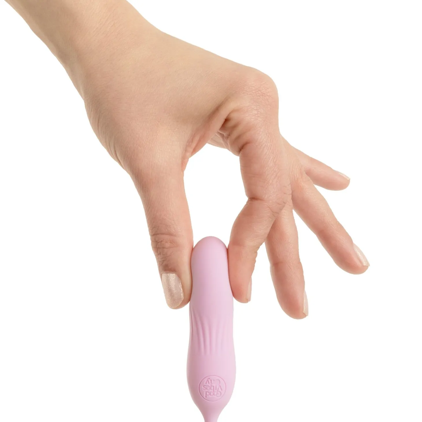 Good Vibes Only - Siva Vibrating Egg - Soft Silicone Roze