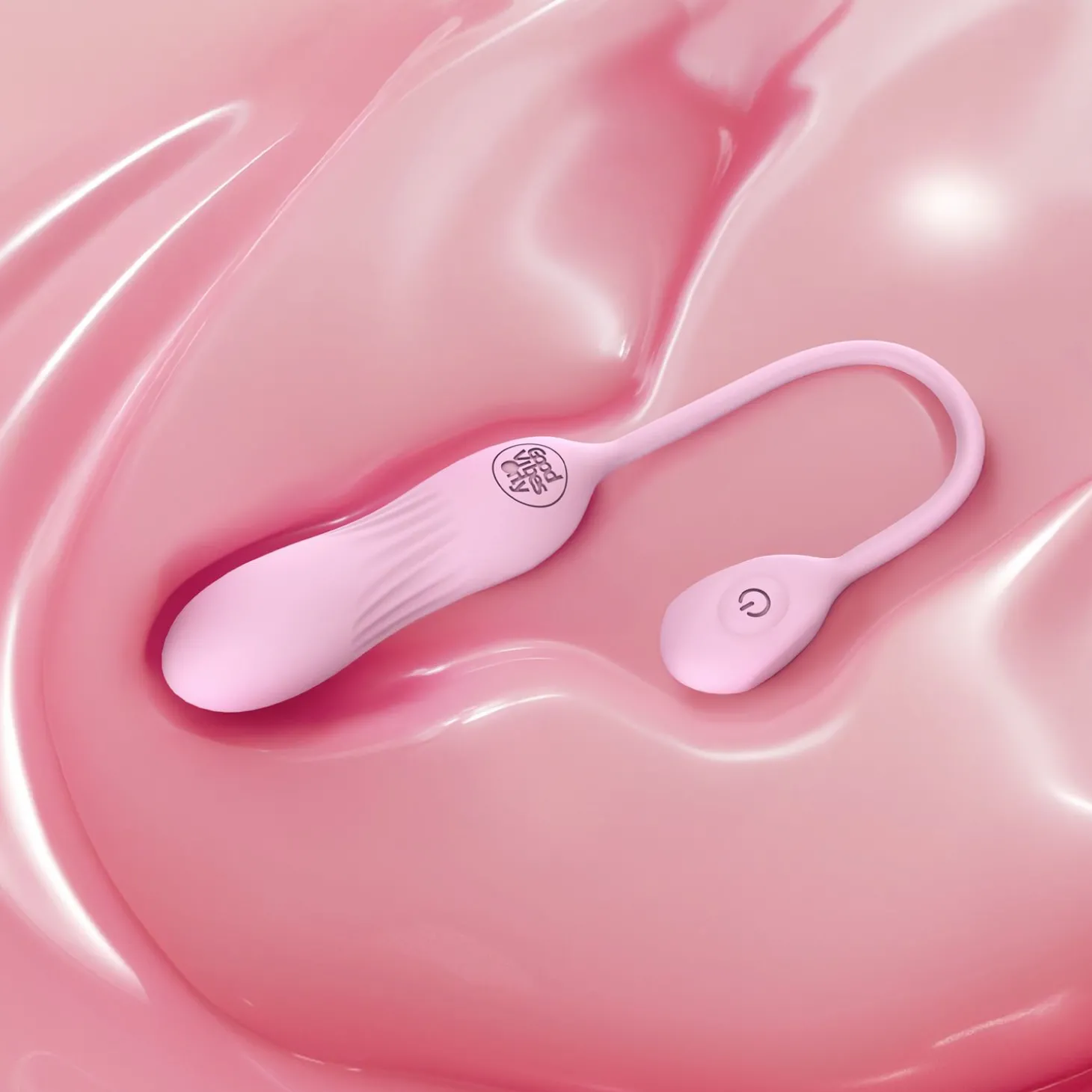 Good Vibes Only - Siva Vibrating Egg - Soft Silicone Roze